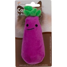 Eastland Catnipli Hışırtılı Peluş Patlıcan 13cm