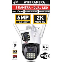 Ids -14mp - Gece Görüşlü - Wıfı Kamera - Işıklı - Hareket - Alarm - Güvenlik Kamerası