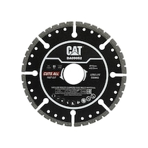 Cat Da09052 115mm Profesyonel Çelik, İnox, Alüminyum, Pvc, Fayans, Çok Amaçlı Elmas Kesme Diski Soketli, Aralıklı Kenar