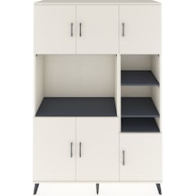 Hyperion Dolap 10 Raflı 6 Kapaklı 132x44x195 Aytaşı-aytaşı/an... Aytaşı