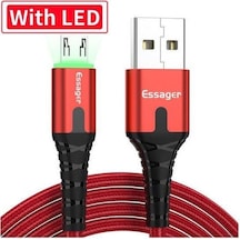 Essager 2.4a Usb Type-c Ledli Kablo 200cm