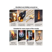 Pazly Tuya Akıllı Duman Dedektörü - 90db Alarm, Wifi Bağlantılı Ev Güvenlik, Mobil Bildirim