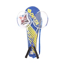 Delta Tek Parça Halinde Üretim 2 Adet Dura-strong Badminton Raketi Ve Deluxe Badminton Çantası Seti