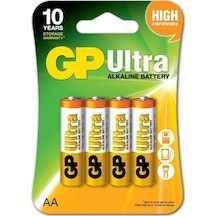 Gp Ultra Alkalin Aa Kalem Pil 4lü