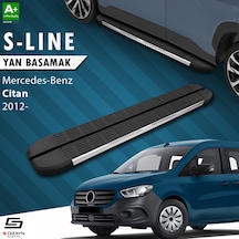 S-dizayn Mercedes Citan S-line Krom Yan Basamak 193 Cm 2012 Üzeri