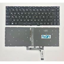 Nion Msi Ps42 Modern 8ra-207xtr Notebook Klavye Siyah Aydınlatmalı Tr