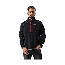 Freecamp Fleece Yarım Fermuar Polar Siyah