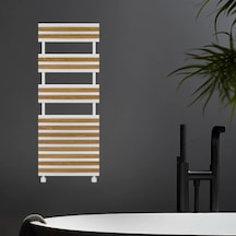1500x600mm Gemini X Fırça Mat İnox Havlupan