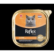 Reflex Plus Jelly Dana Etli 85 Gr Yetişkin Konserve Kedi Maması