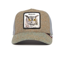 Goorin Bros. Moon Owl Baykuş Figürlü Şapka 101-1485 Yeşil - Gri