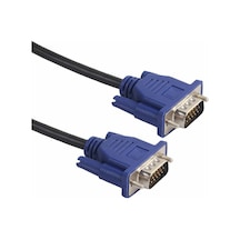 3071 1.5M Vga To Vga Monitör Ekran Uzatma Ekleme Kablosu 15 Pin