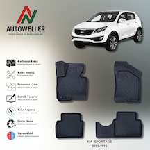 Kia Sportage 2011-2015 Uyumlu Havuzlu Oto Paspas