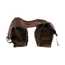 Sürme Arka Çanta Bagaj Bagaj Biker Brown Için Büyük Kapasite A