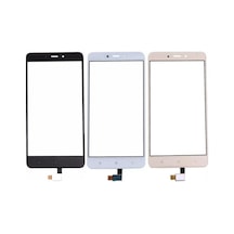 Xiaomi Uyumlu Redmi Note 4 Dokunmatik Okalı Ön Cam Lens  Kalite