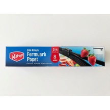 Şeylişeyler - Roll-up Çok Amaçlı Fermuarlı Poşet 3 Lt 24x31 Cm - 40 Adet 5 Paket