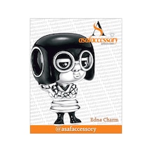 Edna Charm Asafaccessory Siyah