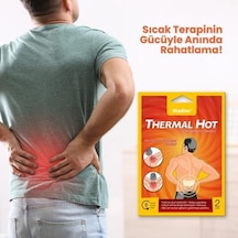 Stopever Thermal Hot Terapi Flasteri - 6'lı Paket Kas Ve Bel Ağrılarını Hafifletmeye Yardımcı 8 Saat Etkili Isı Terapisi İlaç İçermez 12 Adet 6x2