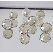 Top Taş 40 Mm ,Avize Taşı,Avize Camı Bal-Şampanya