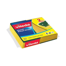 Vileda Yeşil Klasik Düz Sünger 2'li Paket