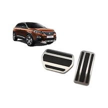 Peugeot 3008 Uyumlu Otomatik Pedal Seti 2  Parça