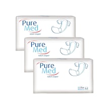 Puremed Belbantlı Yetişkin Hasta Bezi Medium 85x125 Cm 90 Adet