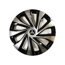 Mitsubish Uyumlu 14 Inç Piano Black Siyah Jant Kapağı 4 Adet
