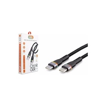 Subzero Cl13 60w Type-c/type-c Hasır Sarj Kablosu