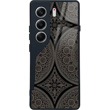 Tecno Camon 40 Osmanlı Motif Tasarımlı Glossy Telefon Kılıfı Çok Renkli