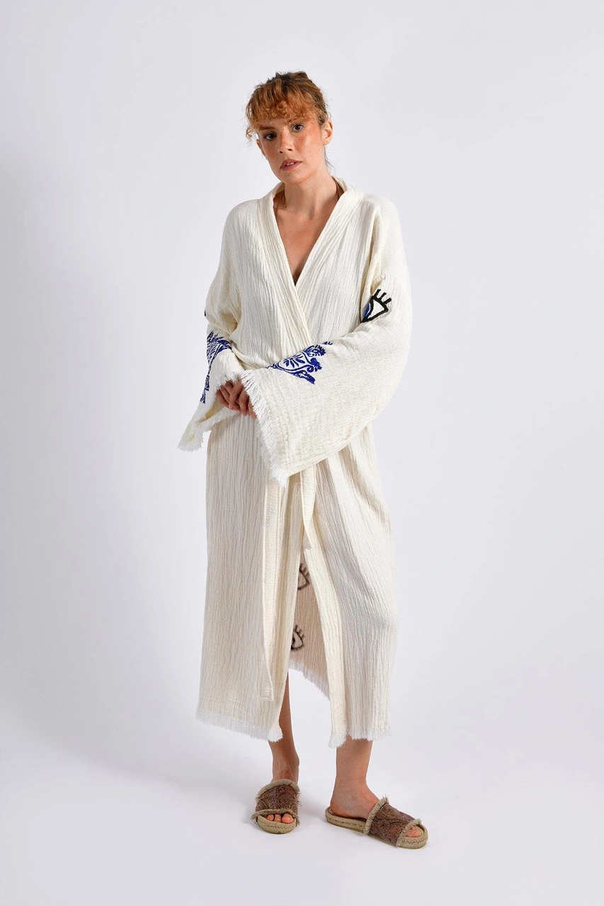 Brandsmithshop Naturel Mystic Eye Kimono Çok Renkli