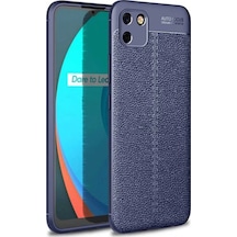 Mey İthalat Realme C11 Kılıf Auto Focus Kapak - Lacivert