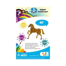 Ahşap Maket At Boya Ve Fırça