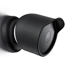 Sones Google Nest Kamera İçin Dış Mekan Silikon Suya Dayanıklı Koruyucu Kapak Siyah