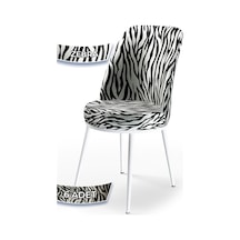 Zebra Desen - Beyaz