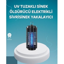 Buğz Çevre Dostu Elektrikli Sivrisinek Öldürücü Lamba 50m² Etki Alanı