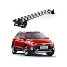 Trio-ı Hyundai İ20 Activ 2014 Ve Sonrası Uyumlu Kilitli Ara Atkı 120cm Port Bagaj Tavan Barı