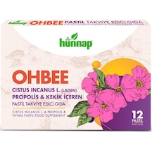 Hünnap Cistus Boğaz Pastili 12'li