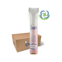 İpek Makyaj Temizleme Pamuğu Yuvarlak 120+30 Adet 30 Paket