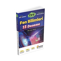 TYT Fen Bilimleri 15 Deneme -  Aydın Yayınları