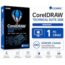 Corel Coreldraw Technical Suite 2026 Windows - 1 Pc Süresiz Dijital Kod
