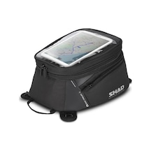 Shad Sl20 Motosiklet Depo Üstü Çanta Mıknatıslı Bağlantı 12-15 Litre X0sl201f Siyah