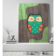 Bk Home Baykuş Tasarımlı Kanvas Tablo 50X70Cm-3