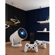 Taşınabilir Kablosuz Mini Projeksiyon 1080p