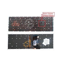 Acer Pk132wv1b00 Uyumlu Notebook Klavye -siyah -tr - Işıklı