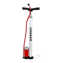 Baytec Göstergeli Krom Pompa Bisiklet Motor Teker Şişirme Mk4820ye