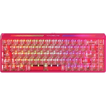 Fgg Madlions Titan 68 Turbo Hall Effect 8k Manyetik Oyuncu Klavyesi Polar Magnetic Rgb Switches-rose Red