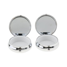 Suntek 2 Parça Vitamini Tıp Tablet Kutusu Hap Saklama Kutuları Diğer