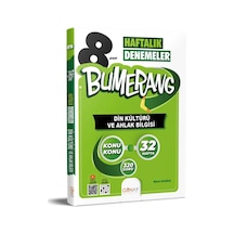 Günay Yayınları 8.sınıf Bumerang 32 Haftalık Din Kültürü Ve