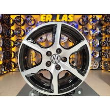 4  Adet Volkswagen Polo  6 15 5 100 Et40 571 Black Mack Jant Revize Edilmiş Takım
