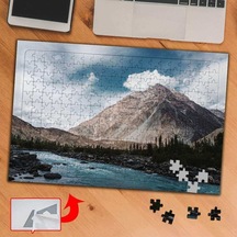 Dağın Üstündeki Bulut 240 Parça Puzzle Yapboz Tablo-s975