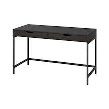 Alex Çalışma Masası, 2'li Stoper Çekmeceli, 132x58 Cm Venge Renk